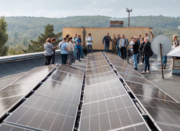 Installation of a Solar Power Plant at the Mala Vyska Hospital