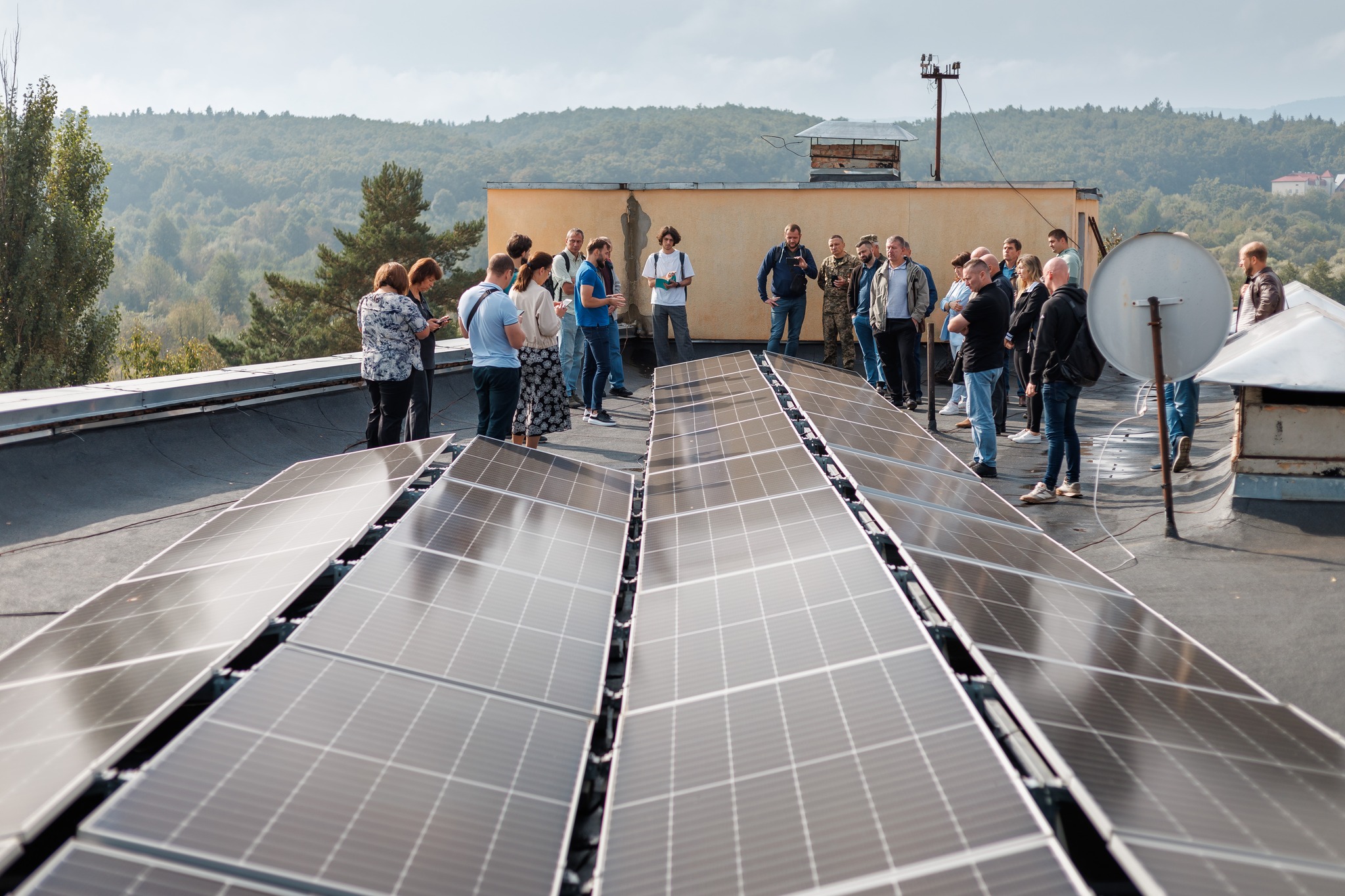Installation of a Solar Power Plant at the Mala Vyska Hospital
