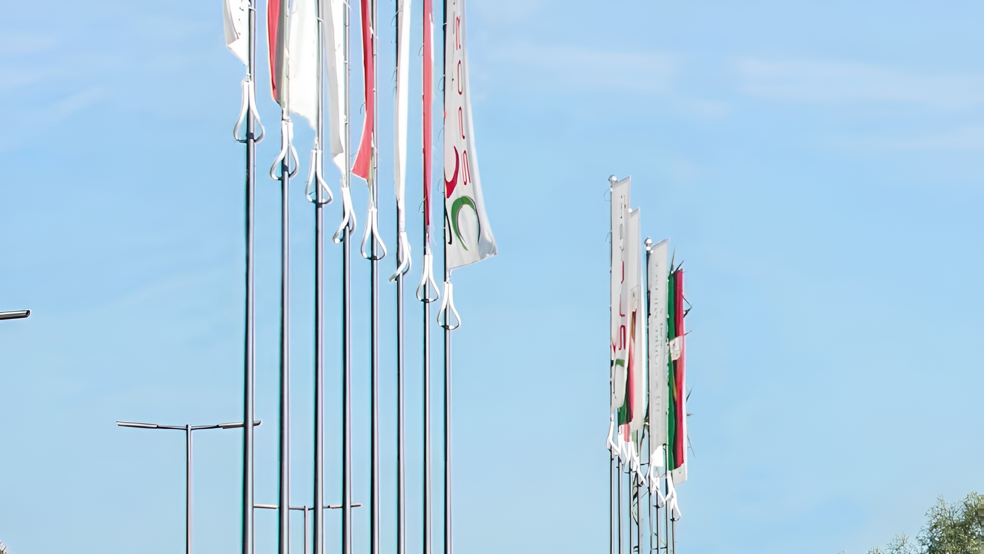 Aluminum Flagpoles SAL MF Series — ROSA Aluminium